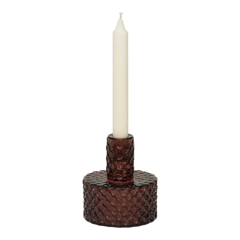 Urban Nature Culture - Kandelaar Belo - Fudge Gerecycled Glas (13,5 cm)