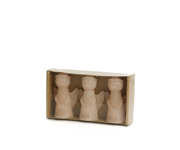 Rustik Lys - Kaars Sculpture Engel XS skin s/3