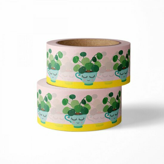 Studio Inktvis - Washi tape Pannenkoekplant