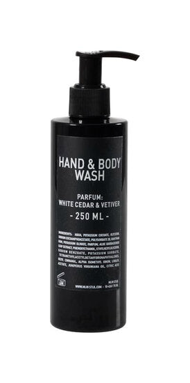 Mijn Stijl - Hand & bodywash, geur white cedar & vetiver