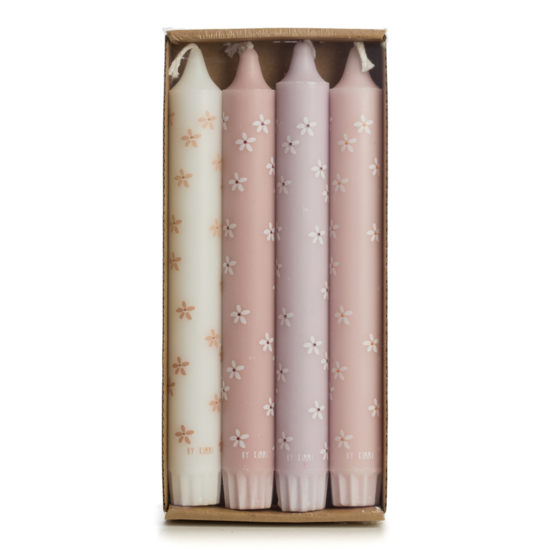 Rustik Lys - BY KIMMI Dinerkaars Morning flowers s/4