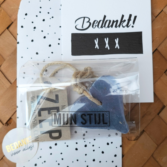 Gift set Zeep Bedankt XXX
