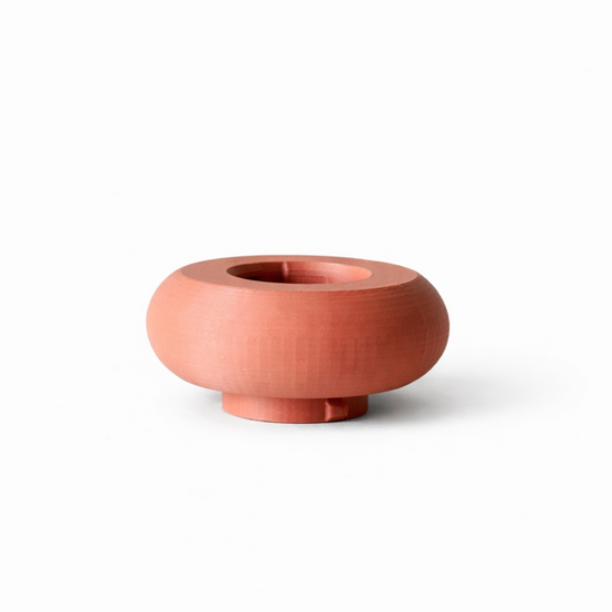 Bon Lifestyle – Modulaire Kandelaar Donut – Terracotta