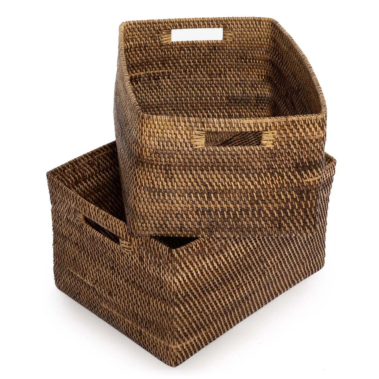 Bazar Bizar – Colonial Magazine mand Naturel bruin – 46 × 23 cm