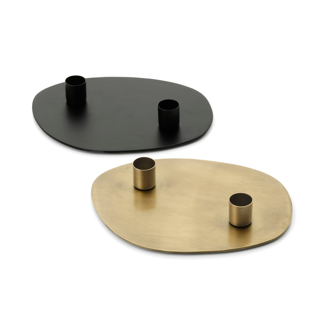 Bazar Bizar - Glowpad Kandelaar – Goud Metaal