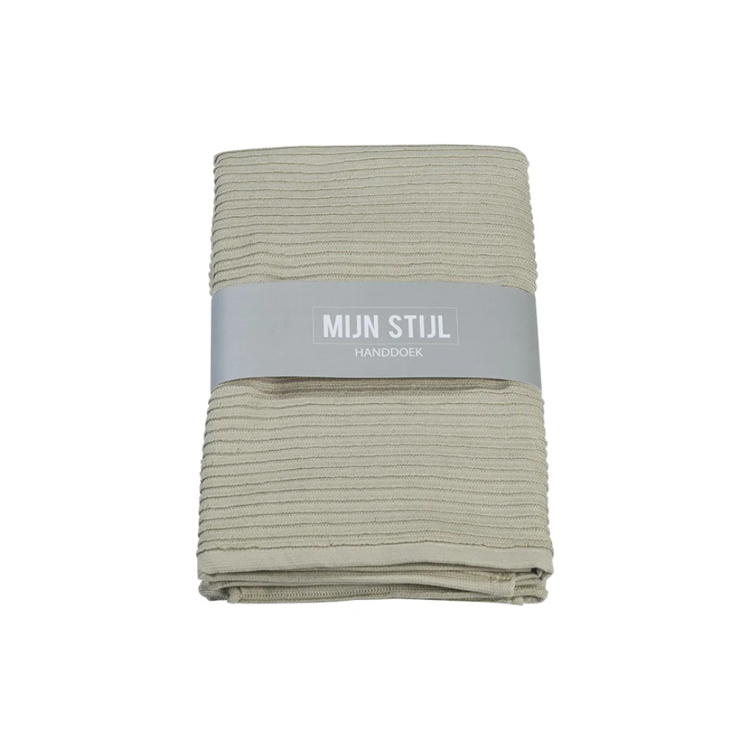 Mijn Stijl - Handdoek XL Licht taupe