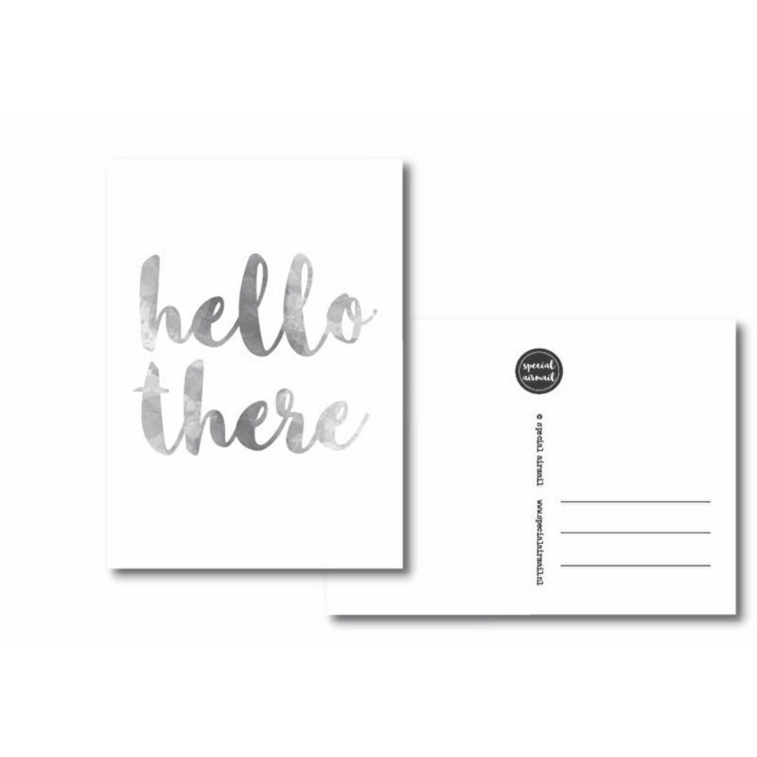 Special Airmail - Kaart Hello there