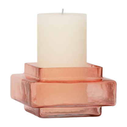 Urban Nature Culture - Theelichthouder Isla XL Quartz Pink