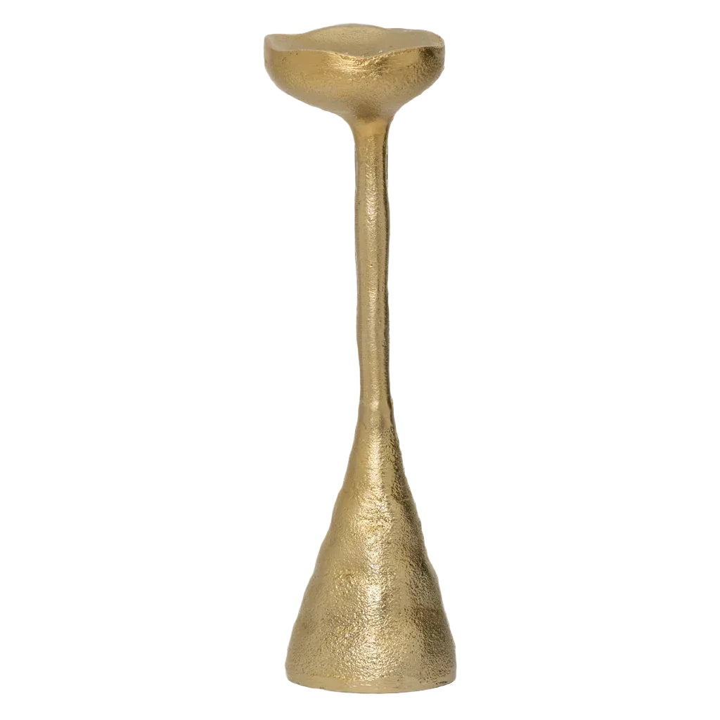 Urban Nature Culture - Kandelaar Nita - Goudkleurig Aluminium (25 cm)