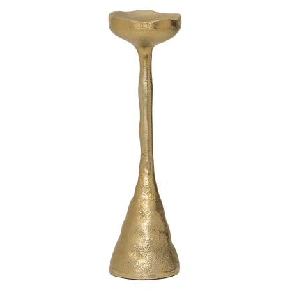 Urban Nature Culture - Kandelaar Nita - Goudkleurig Aluminium (25 cm)