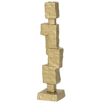Urban Nature Culture - Kandelaar Mona - Goud Aluminium (28 cm)
