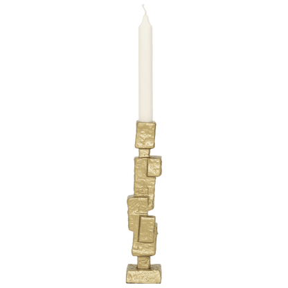 Urban Nature Culture - Kandelaar Mona - Goud Aluminium (28 cm)