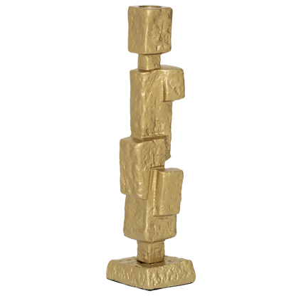 Urban Nature Culture - Kandelaar Mona - Goud Aluminium (28 cm)