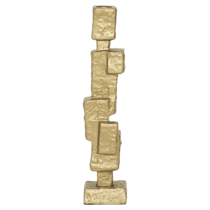 Urban Nature Culture - Kandelaar Mona - Goud Aluminium (28 cm)