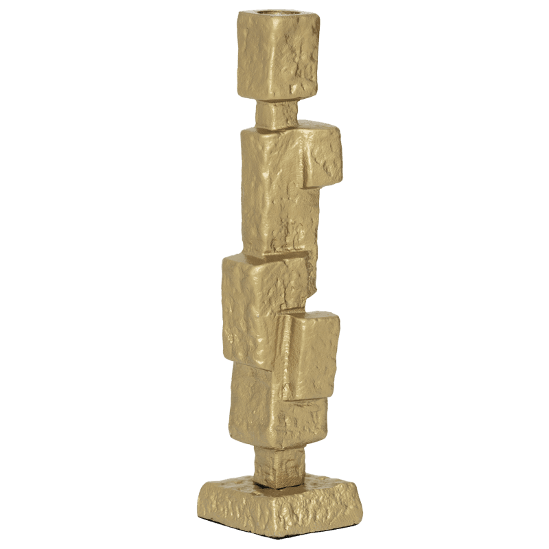 Urban Nature Culture - Kandelaar Mona - Goud Aluminium (28 cm)