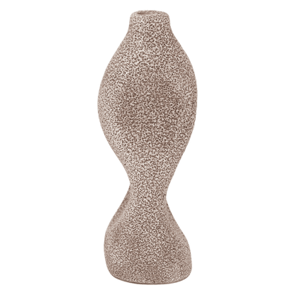 Urban Nature Culture - Kandelaar Niekka - Rustic Brown Aardewerk (27 cm)