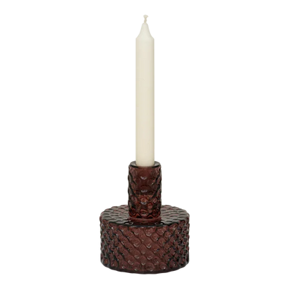 Urban Nature Culture - Kandelaar Belo - Fudge Gerecycled Glas (13,5 cm)