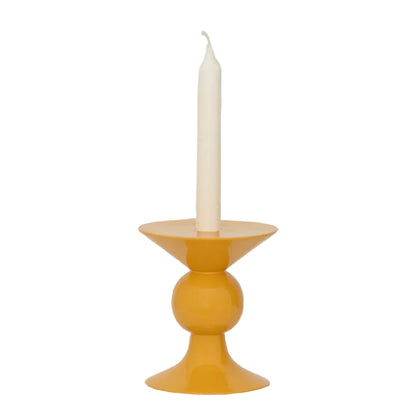 Urban Nature Culture kandelaar Goba Golden Orange Ø13,5 × 15 cm
