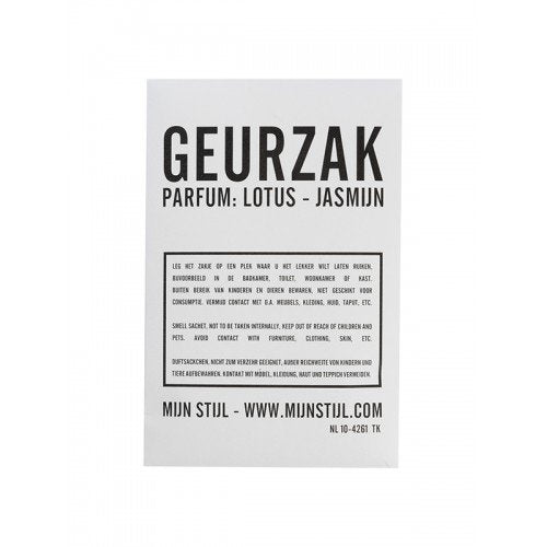 Mijn Stijl - Geurzakje Lotus - jasmijn