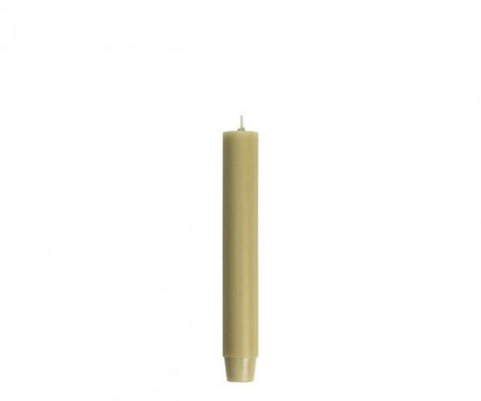 Rustik Lys dinerkaars Beige olijf – 2,6 × 18 cm