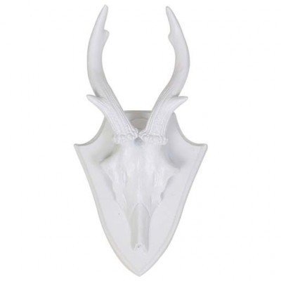 Light & living - Wandornament Gewei wit 26