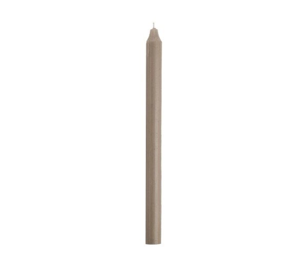 Rustik Lys dinerkaars Olifantgrijs – 2,1 × 30 cm