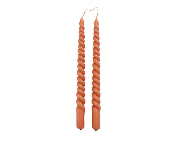 Rustik Lys - Dinerkaars Swirl Brique