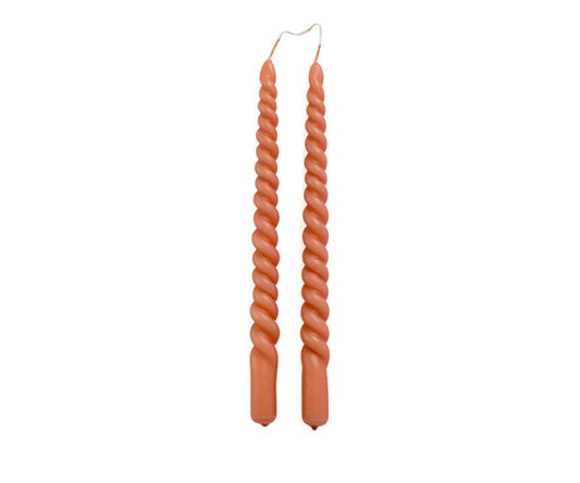 Rustik Lys - Dinerkaars Swirl Brique