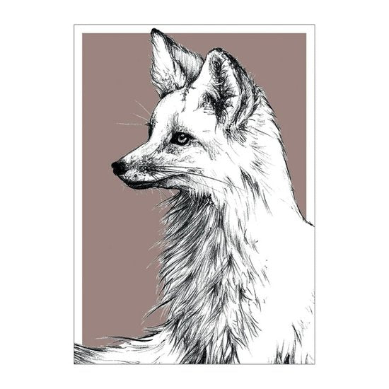 BDdesigns - Kaart Wildlife Vos