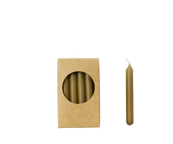Rustik Lys potloodkaarsjes Camel 1,2 × 10 cm