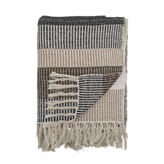 Bloomingville - Plaid Isnel bruin