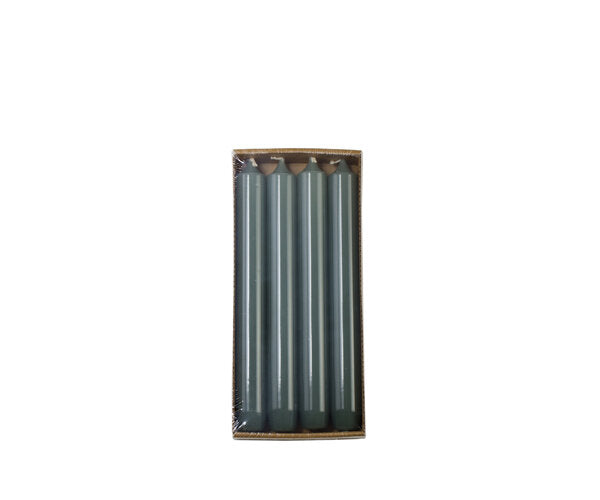 Rustik Lys hoogglans dinerkaarsen Forest 2,1 × 19 cm - 4 stuks