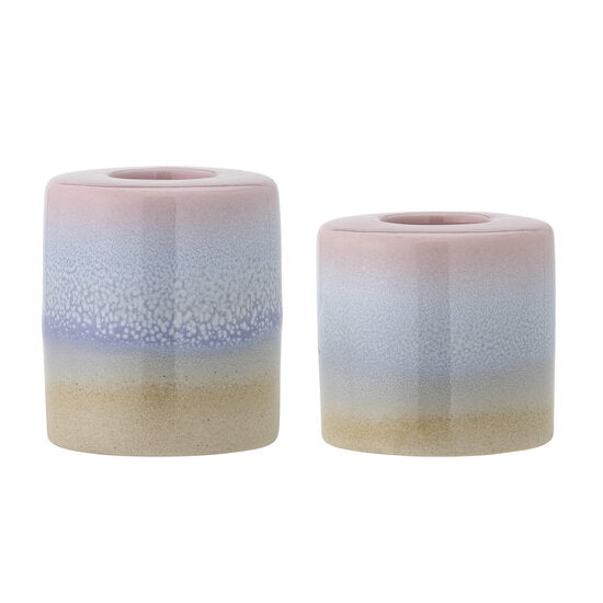 Bloomingville kandelaar Safie rose set van 2