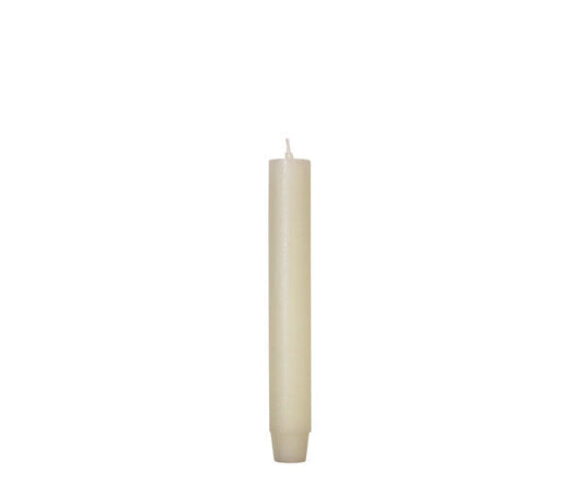 Rustik Lys dinerkaars Cream – 2,6 × 18 cm
