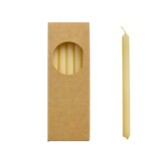 Rustik Lys - Potloodkaarsjes Pale banana L