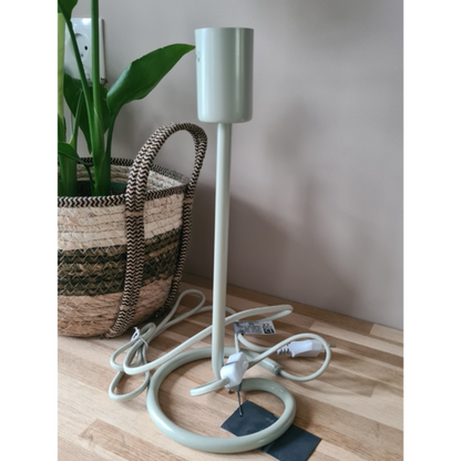 Broste Copenhagen - Tafellamp Cilu Grijs/taupe Showroommodel