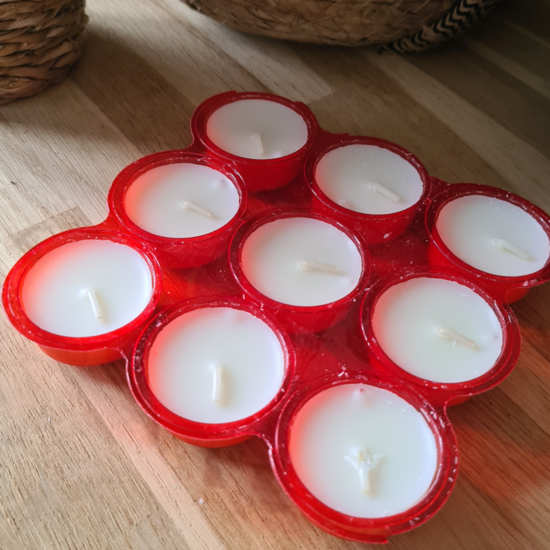 Geurtheelichten Plum & berries set van 9