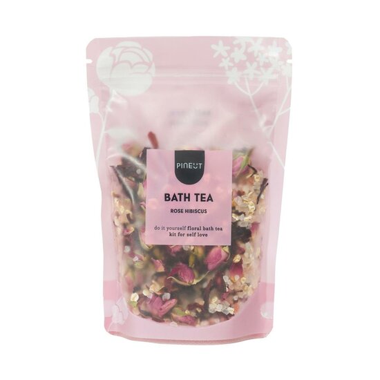 Pineut - Bath tea pouchbag Rozen hibiscus