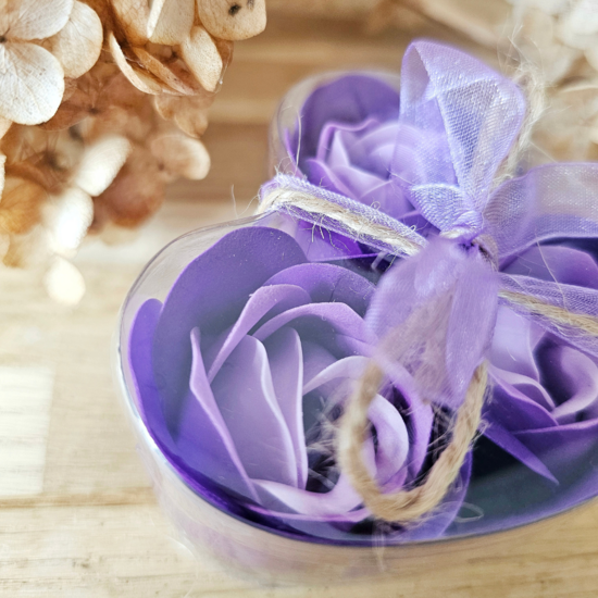 DistelRoos - Zeepbloemen Lavender, set van 3