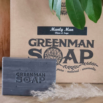 Greenman - Zeepbar Manly man - Vaderdageditie