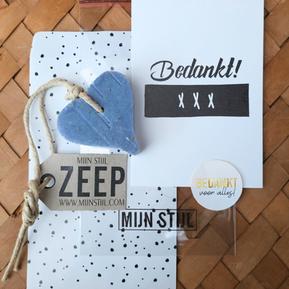 Gift set Zeep Bedankt XXX