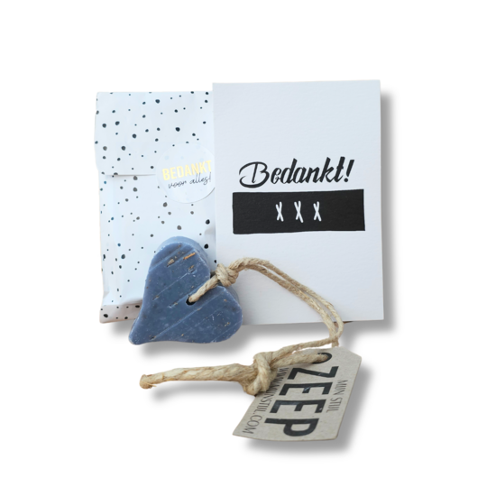 Gift set Zeep Bedankt XXX