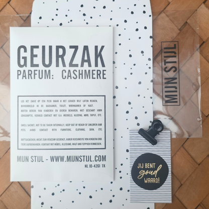 Gift set Geurzakje Jij bent goud waard