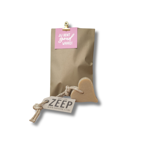 Gift set Zeep Jij bent goud waard