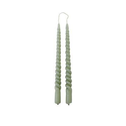 Rustik Lys - Dinerkaars Swirl Dusty green