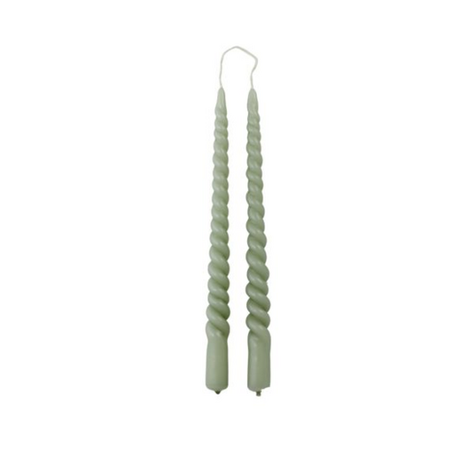 Rustik Lys - Dinerkaars Swirl Dusty green