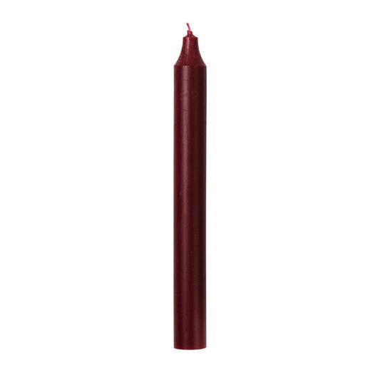 Rustik Lys dinerkaars Burgundy – 2,1 × 20 cm