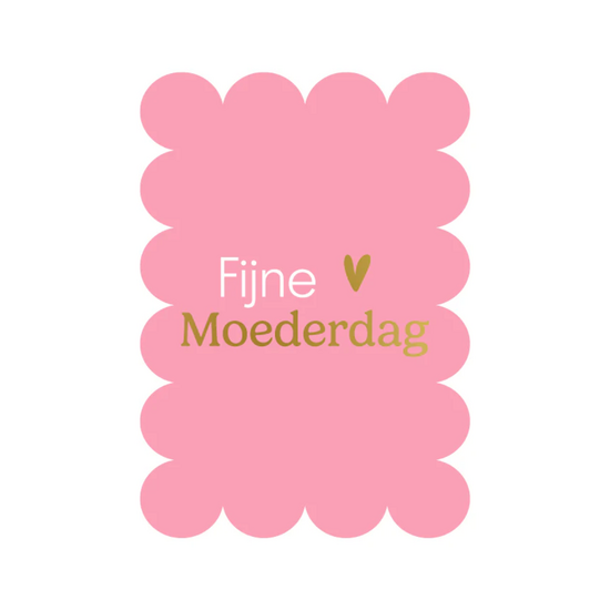 Kaart Bubble Fijne moederdag