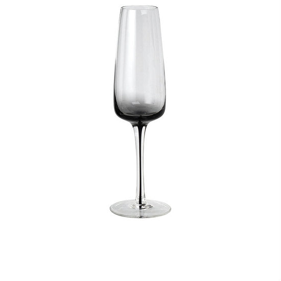 Broste Copenhagen - Smoke - Champagneglas, set van 3 stuks