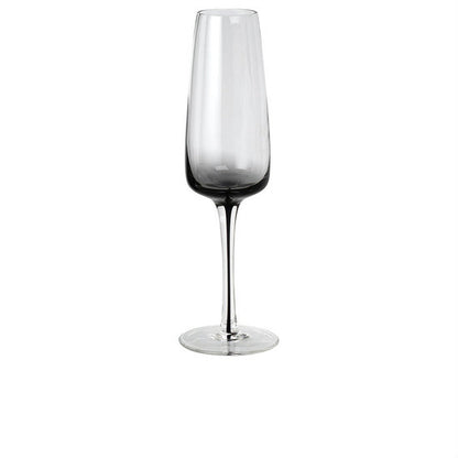 Broste Copenhagen - Smoke - Champagneglas, set van 3 stuks